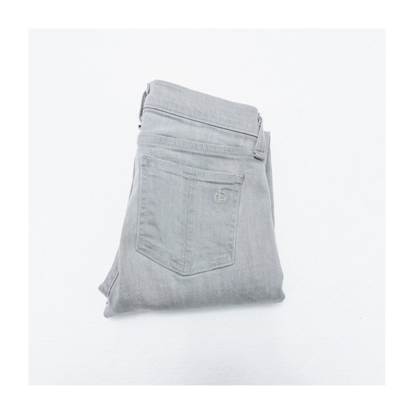 Rag & Bone Gray Skinny Denim Jeans SZ24 - Picture 1 of 8